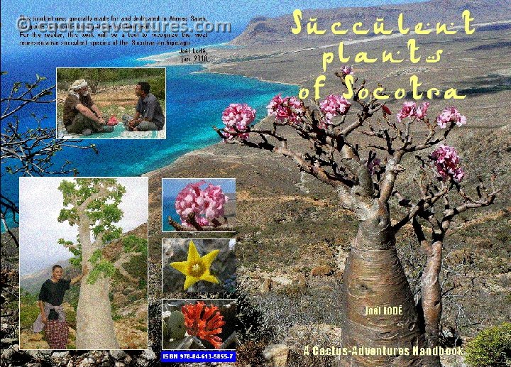 “Succulent Plants of Socotra” Joël Lodé, ed. Cactus-Aventures Int.
